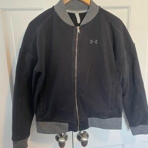 Under Armour Black and Gray Jacket